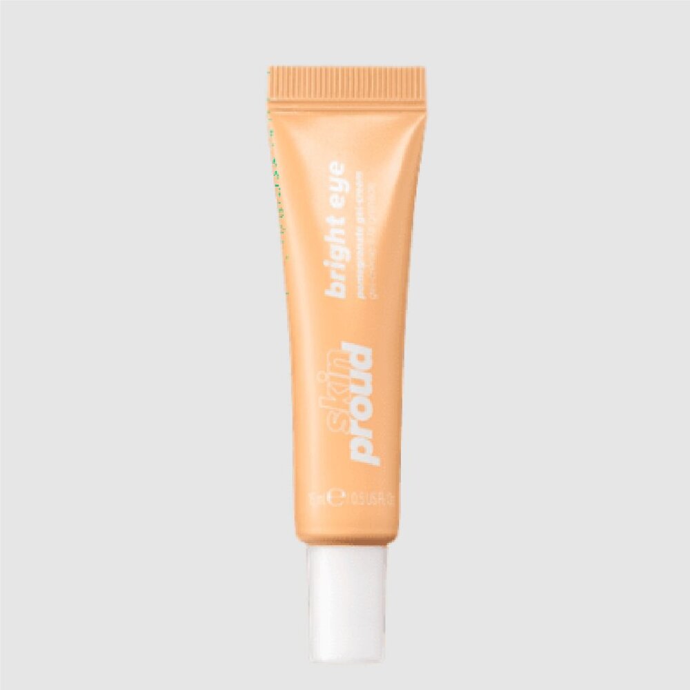 Skin Proud Bright Eye Niacinamide Gel Cream Pomegranate 0.5oz Vegan